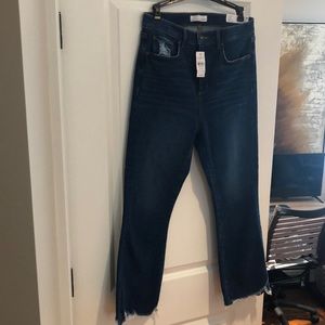 New distracted, destructed jeans from loft with tags.